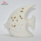Forma de Peixe Pequeno; Castiçal de design cerâmico com lanterna de tempestade de luz de chá