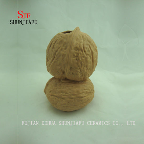 Peculiar Design Decoração Home / Hotel / Café / Bar Porca de Vaso de 2 Camadas em Cerâmica