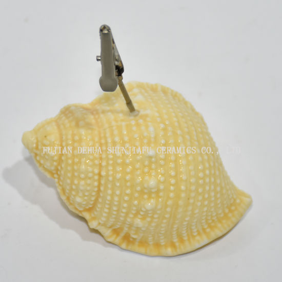 Decoração da série do mar, Suporte de vela de cerâmica, Pasta de cartão de nome, Caixa de armazenamento / Decoração de casa / Presente de Natal