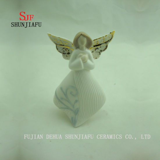 4 PCS / a Variedade de artigos de decoração em cerâmica para anjo de design / D