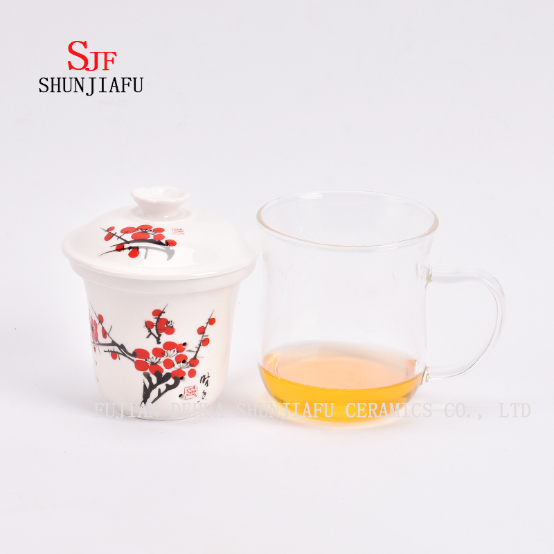 Mais estilo e cores Office Household Flower Tea Tea Cup