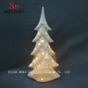Árvore de Natal em cerâmica - Mini árvore iluminada por LED