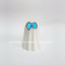 Suporte de vela LED fantasma fantasma de cerâmica fantasma