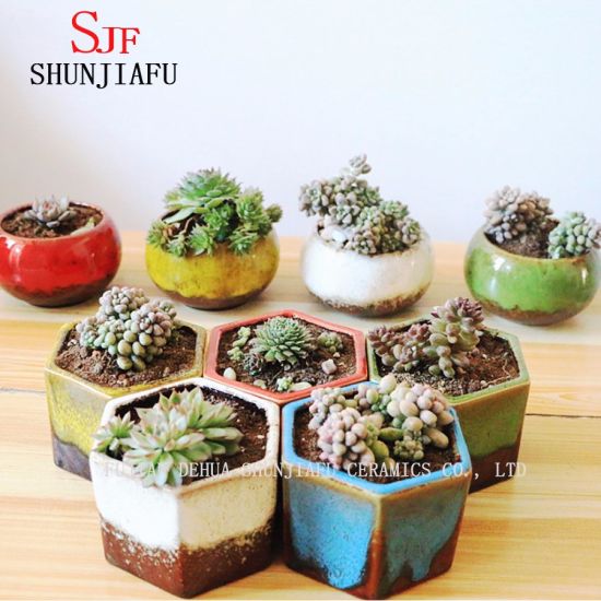 Presentes e Decoração Vaso de Cerâmica Plantador de Barro