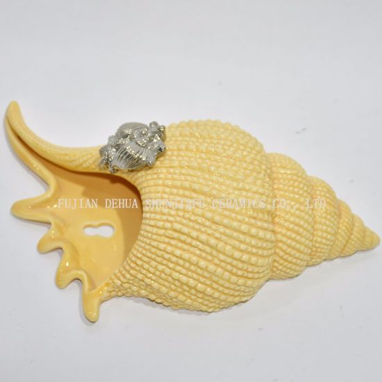 Decoração da série do mar, Suporte de vela de cerâmica, Pasta de cartão de nome, Caixa de armazenamento / Decoração de casa / Presente de Natal