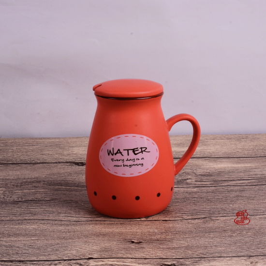 Copo cerâmico da caneca do café, copos cerâmicos personalizados relativos à promoção do logotipo
