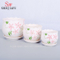 Vaso de flores cerâmico silenciosamente elegante fresco