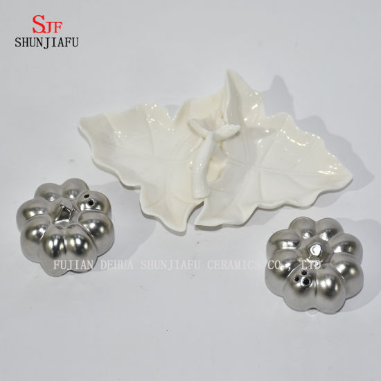 Chegada nova Design Moderno Bandeja Cerâmica Relish.