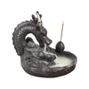Tópico Incenso Soquete Cerâmica Cachoeira Reflux Incenso Grande Dragão Cerâmica Cerâmica Citron Dragão Backflow Incense Burner