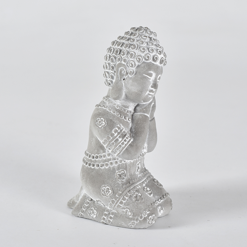 Estátua de material de cimento Buda