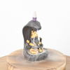 Cone Waterfall Incense Ganesha Design Cerâmica Backflow Incense Burner