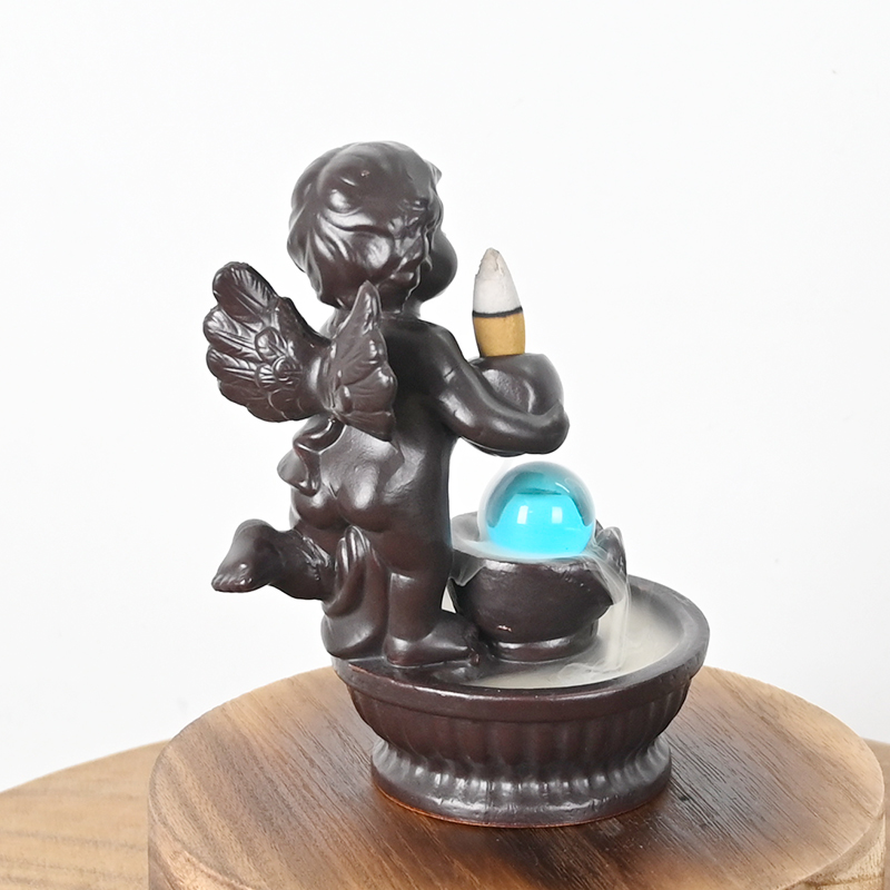 Angel Incense Cones Ceramic Backflow Incense Burner