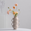 Vaso de cerâmica decoração de decoração caseira vaso de porcelana