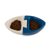 Two in One Pet Food Basin Bacia destacável para alimentos para cães Bacia cerâmica para alimentos para cães