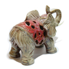 Elefante de cerâmica escavado grande estátua de elefante de cerâmica