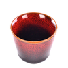 Kung Fu Chaleira Infusora de Chá Conjunto de Chá de Cerâmica Vermelha Feito à Mão