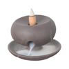 Encenor de incenso de cone de incenso Stand Ceramic Backflow Incense Burner