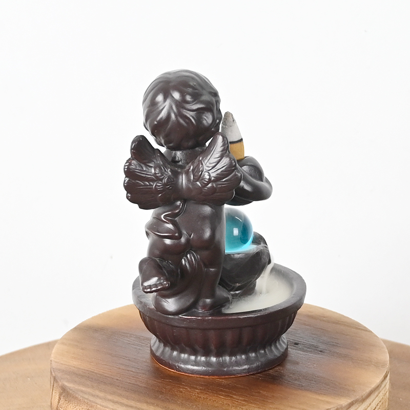 Angel Incense Cones Ceramic Backflow Incense Burner