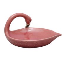 Prato de Flamingo de Cerâmica