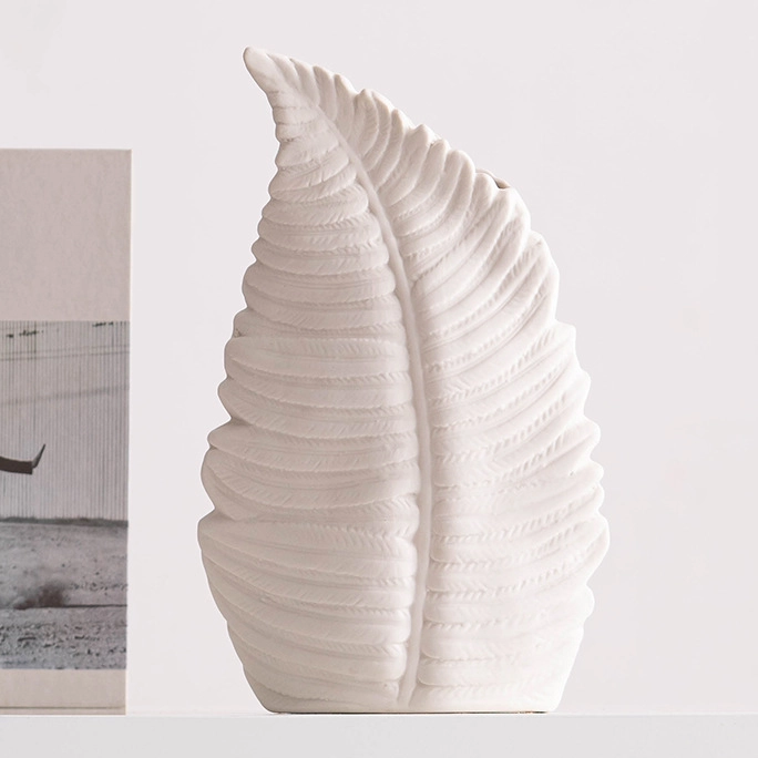 Vaso de cerâmica de arte funcional para interiores modernos