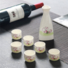 Conjunto de vinho de cerâmica Conjunto de vinhos de porcelana vinho copo de vinho