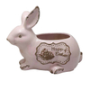 Vaso de cerâmica para coelho