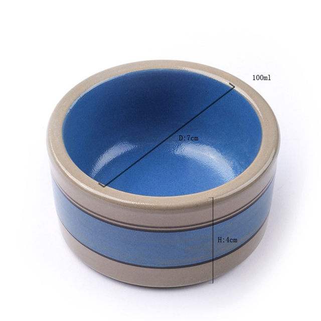 Tigela de cerâmica de alta qualidade para animais de estimação Gato Cão Cão de dupla finalidade Tigela de gato