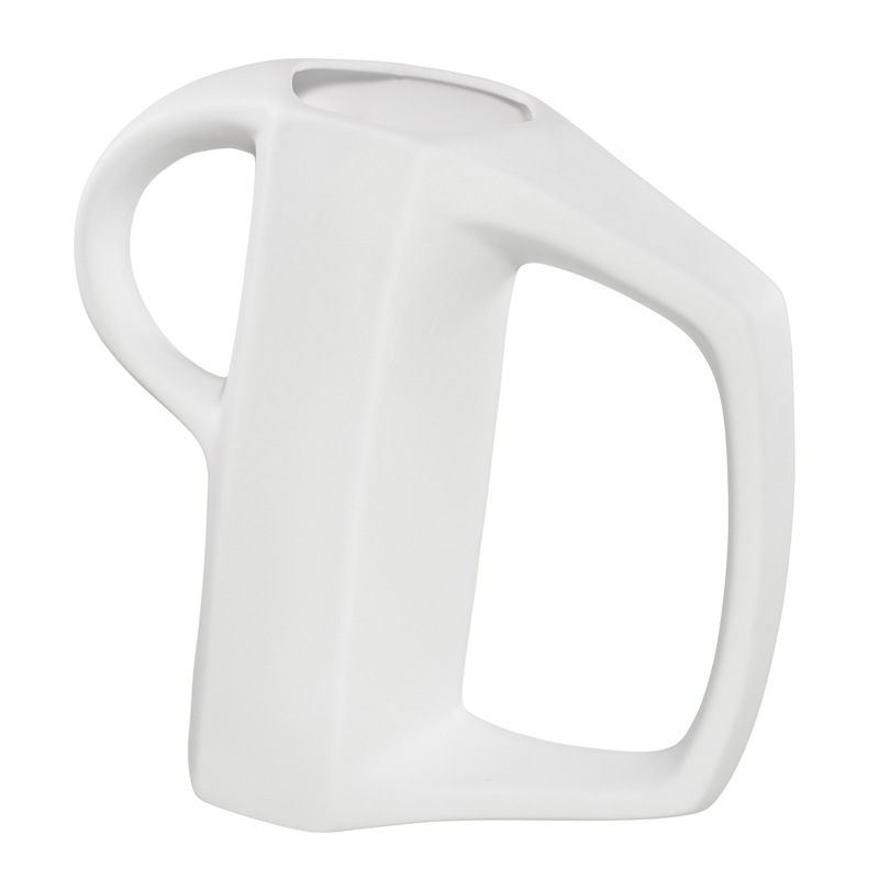 Decoração da casa Vaso branco de porcelana branca