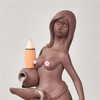 Porta-incenso Mobiliário Doméstico Estátua Deusa Backflow Incenso Cone Cerâmica Backflow Incense Burner