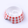 Tigela rosa para cães Tigela para cães Tigela para comida de cachorro Utensílios para comida de cachorro Tigela para gatos Tigela de cerâmica universal para cães