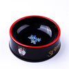 Charlie Exclusive Use Black Ceramic Pet Feeder Tigela de cerâmica para cães