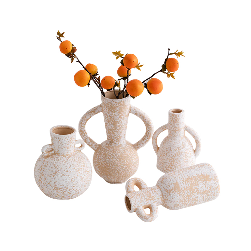 Vaso de porcelana vaso de desktop vaso de cerâmica