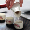 Triangle Set Vinho Ceramic Utensílios Wine Cup vinho para beber vinho Sake Cerâmica Set Vinho