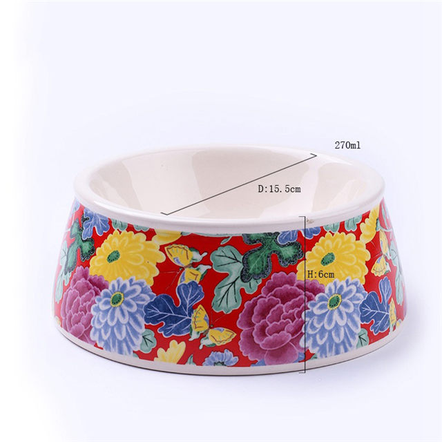 Tigela de cerâmica para cães