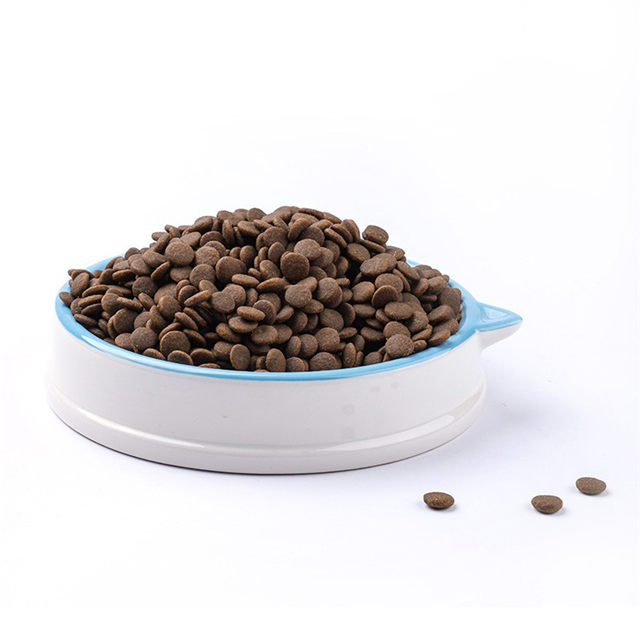 Placa de cerâmica para animais de estimação de design de estilo de gato As tigelas para cães e gatos podem ser usadas