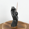 Cerâmica Black Incense Stick Sticker Buda's Hand Style Design