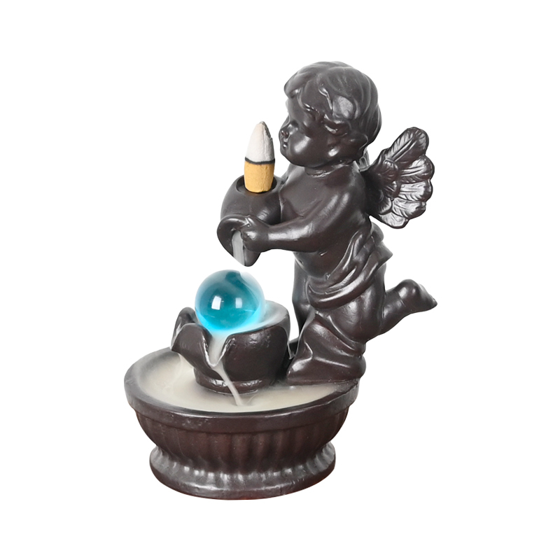 Angel Incense Cones Ceramic Backflow Incense Burner