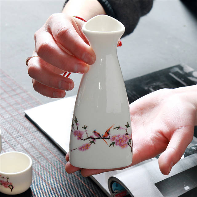 Triangle Set Vinho Ceramic Utensílios Wine Cup vinho para beber vinho Sake Cerâmica Set Vinho