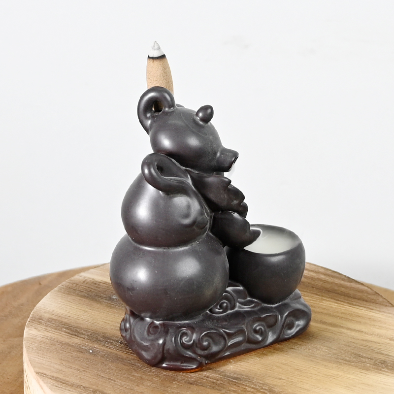 Cerâmica três estilos de bule de chá