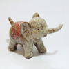 Ornamento Cerâmico de Cerâmica de Elefante Grande Estátua de Elefante