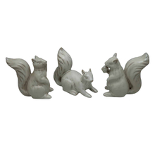 Rabbit de cerâmica de decoração de mesa em casa