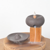 Encenor de incenso de cone de incenso Stand Ceramic Backflow Incense Burner