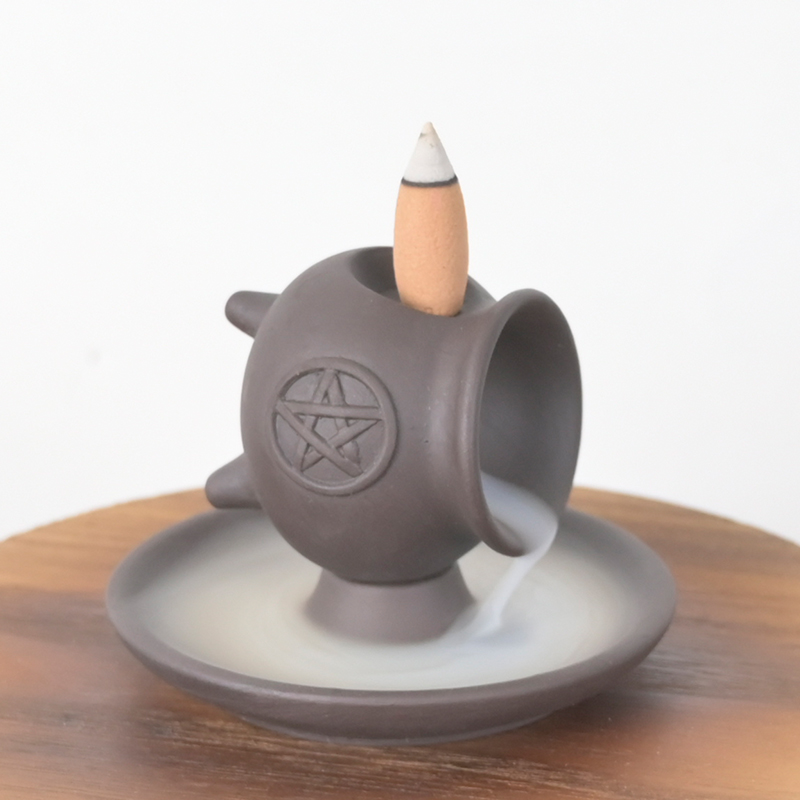 Cone Incense Waterfall Backflow Incense Burner Madeir
