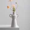 Design criativo decoração doméstica Titular de flores cerâmica Vaso de cerâmica de porcelana