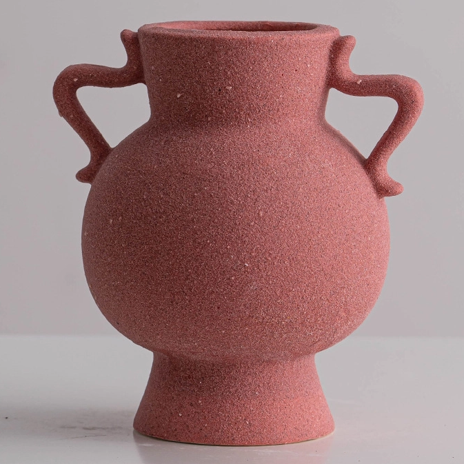 Vaso cerâmico decorativo de mesa