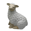 Estátuas de cerâmica branca fazenda estátuas de ovelhas