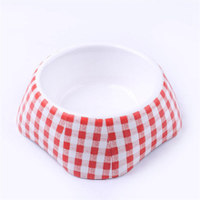 Tigela rosa para cães Tigela para cães Tigela para comida de cachorro Utensílios para comida de cachorro Tigela para gatos Tigela de cerâmica universal para cães