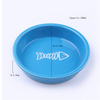 A parte inferior da tigela de impressão White FishThe Bone Cerâmica para cães Pet Food Bowl Tigela de água Tigela de cerâmica para gatos Tigela única