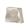 Olho, orelha, boca, nariz de design vaso de cerâmica porcelana feita vaso de flores