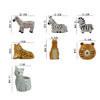 Vários estilos animais projetados vasos de cerâmica